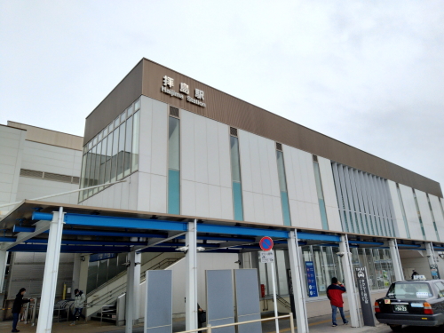 拝島駅からの整体Salon Blue.への道順
